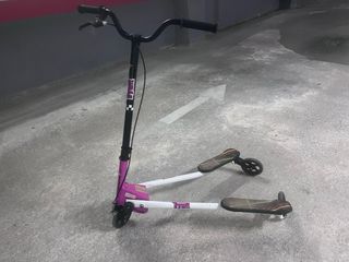 Patinete 3 ruedas rosa