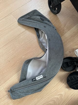 Cochecito Bugaboo Bee5 gris + BOLSA REGALO