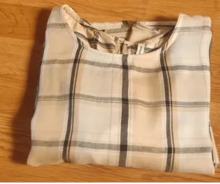 Camisa Stradivarius Cuadros Talla S