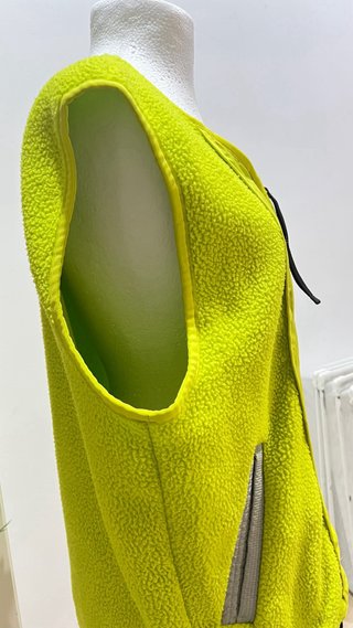 Chaleco Polar Nike Verde Neón Talla M