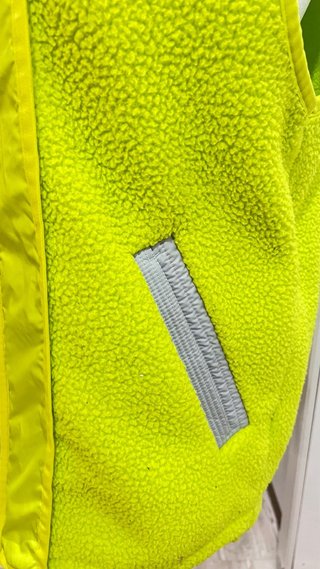Chaleco Polar Nike Verde Neón Talla M