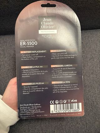 Recortador Facial Jean Claude Olivier ER-5500