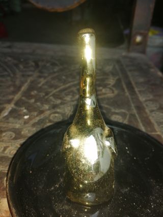 Conjunto 2 peças decorativas elefante dourado