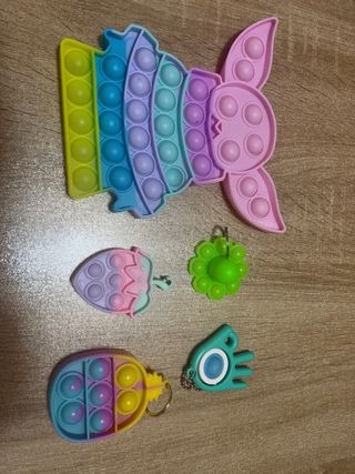 Lote Popits y Fidget Toys