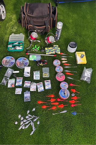 Lote pesca surf casting