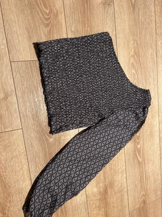 Conjunto Top y Falda Estampado