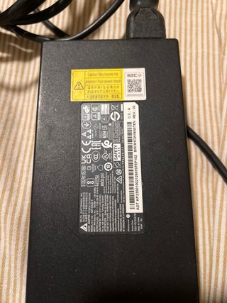 Cargador Acer Gaming Original