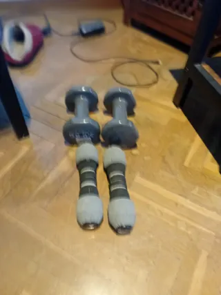 Mancuernas de gimnasio