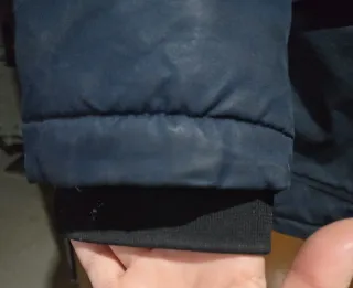 Plumífero azul hombre talla XL