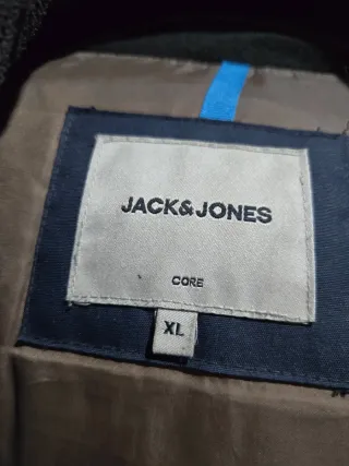 Plumífero azul hombre talla XL