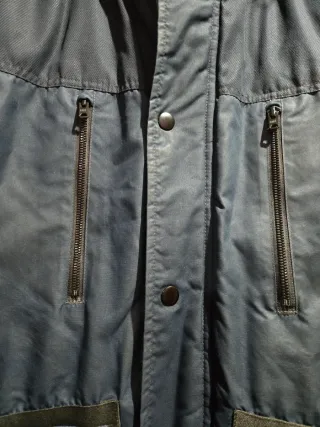 Plumífero azul hombre talla XL