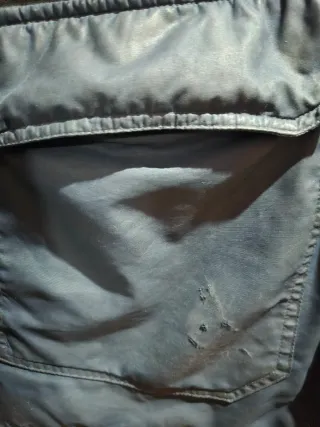 Plumífero azul hombre talla XL