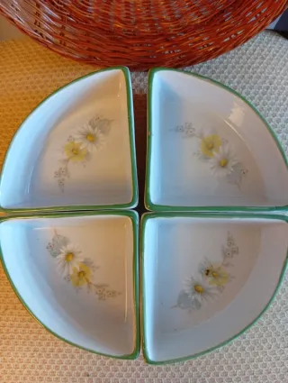 Plato Aperitivos Cerámica y Madera