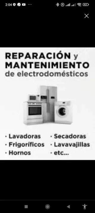 SERVICIO TÉCNICO ELECTRODOMESTICOS