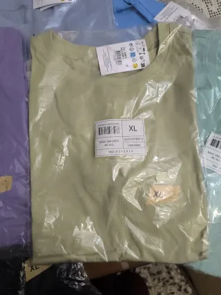 10 Camisetas Up Talla XL Mujer