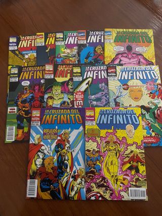 Cómics  Marvel La Cruzada del Infinito