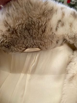 Chaquetón estampado animal tonos suaves