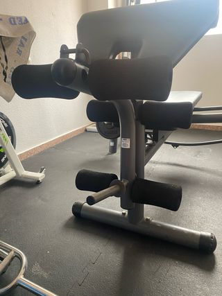 Banco de musculación,pesas mas bici de spinning
