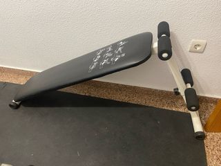 Banco de musculación,pesas mas bici de spinning