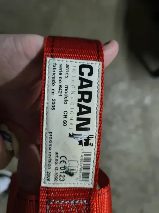 Arnés anticaídas seguridad
