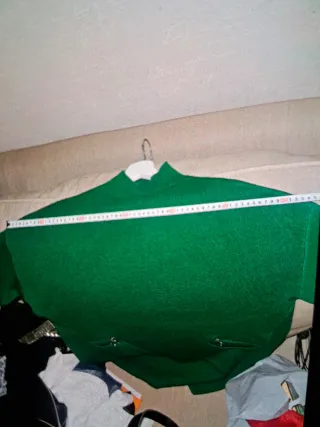 Jersey verde mujer talla única