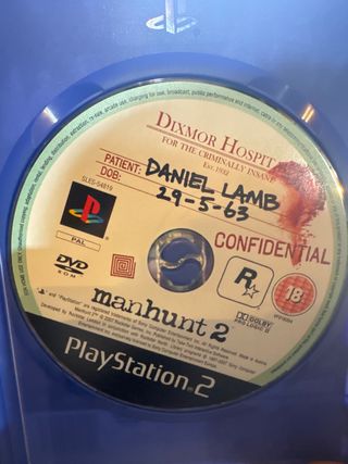 Manhunt 2 PS2 (PlayStation 2)