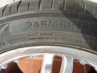 Llanta Mercedes AMG 18 con Neumático