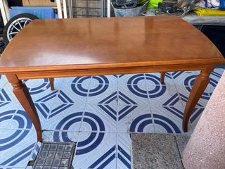 Mesa comedor extensible madera