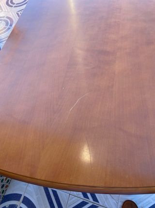 Mesa comedor extensible madera