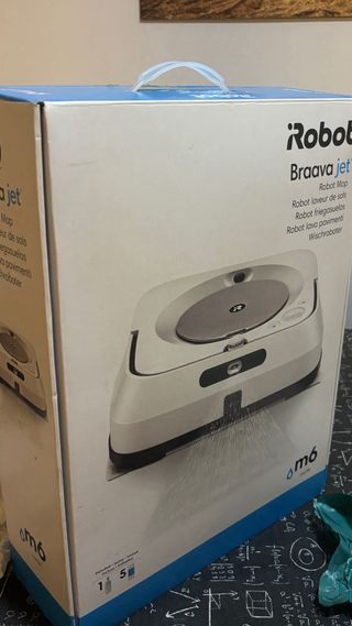 Robot friegasuelos Braava jet m6 irobot Blanco