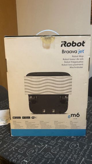 Robot friegasuelos Braava jet m6 irobot Blanco