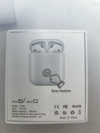 Estuche Carga Inalámbrica AirPods 1 y 2