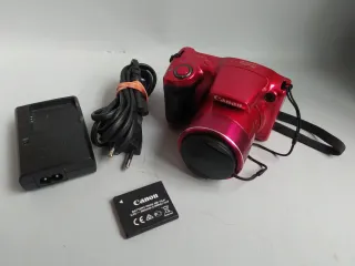 Cámara Canon PowerShot SX420 IS Roja