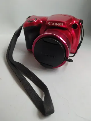 Cámara Canon PowerShot SX420 IS Roja