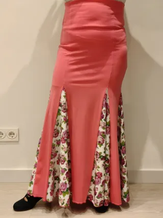 Falda Flamenco Ensayo Floral