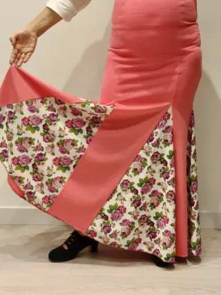 Falda Flamenco Ensayo Floral