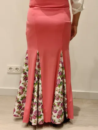 Falda Flamenco Ensayo Floral