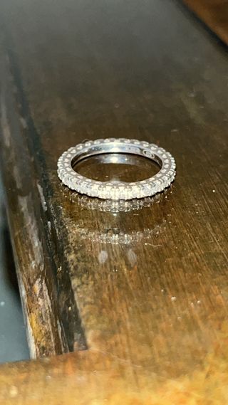 Anello Argento 925 con Zirconi Bianchi