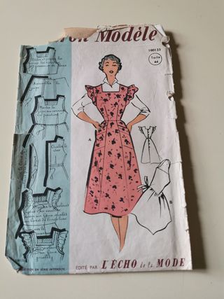 Cartamodello francese anni '50 L'Echo de la Mode