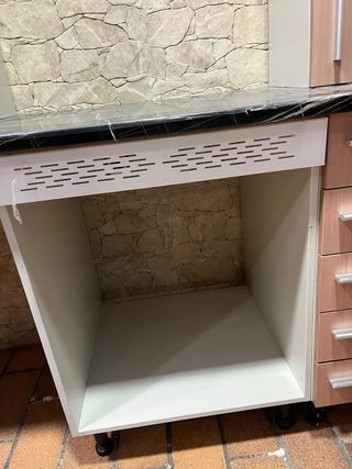 Muebles de cocina madera y mármol