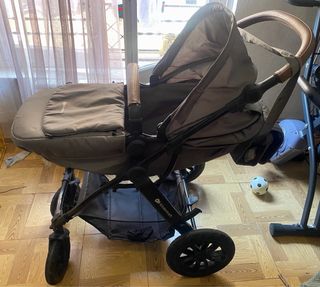 Carrito de bebé Kinderkraft gris