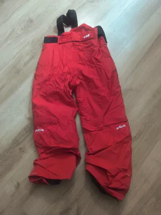 Pantalón de esquí para niño rojo TALLA 6