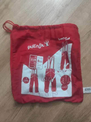 Pantalón de esquí para niño rojo TALLA 6