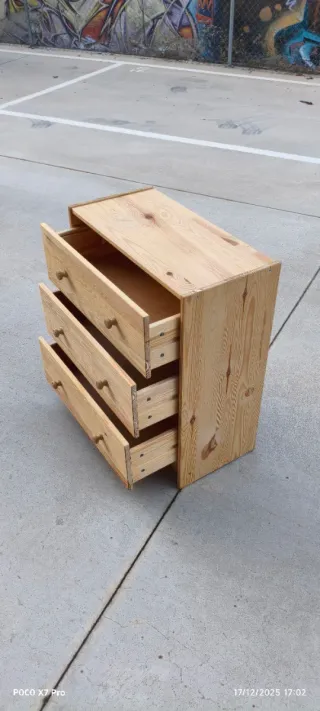 Cajonera IKEA RAST 3 cajones