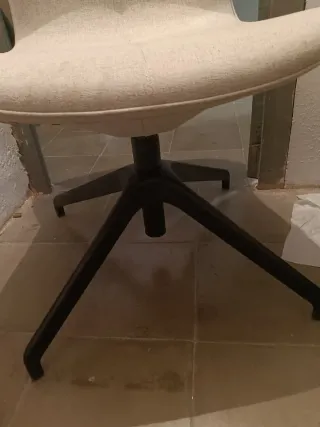 Silla de escritorio Ikea beige