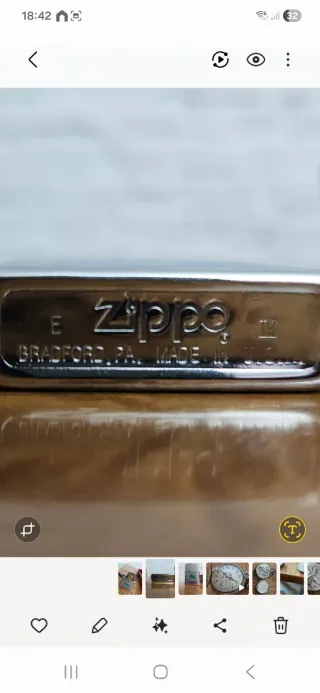 Zippo Originale Militare COE-JACA