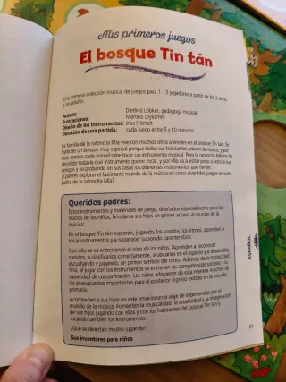 Juego HABA El Bosque Tin Tan