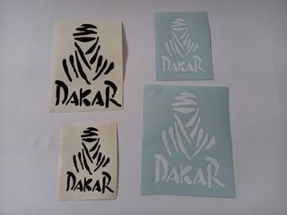 Pegatina de vinilo – Sticker DAKAR (Set de 4 unida