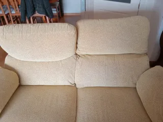 Sofá 3 plazas antimanchas y antiarañazos