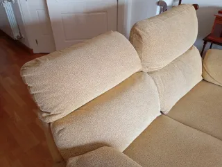 Sofá 3 plazas antimanchas y antiarañazos